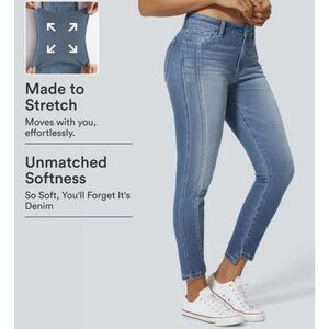 Classic Blue Ankle Jeans